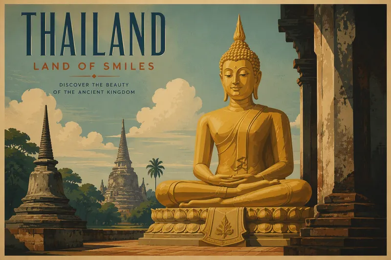 Kultainen Buddha-patsas temppelialueella Kultainen Buddha-patsas temppelialueella