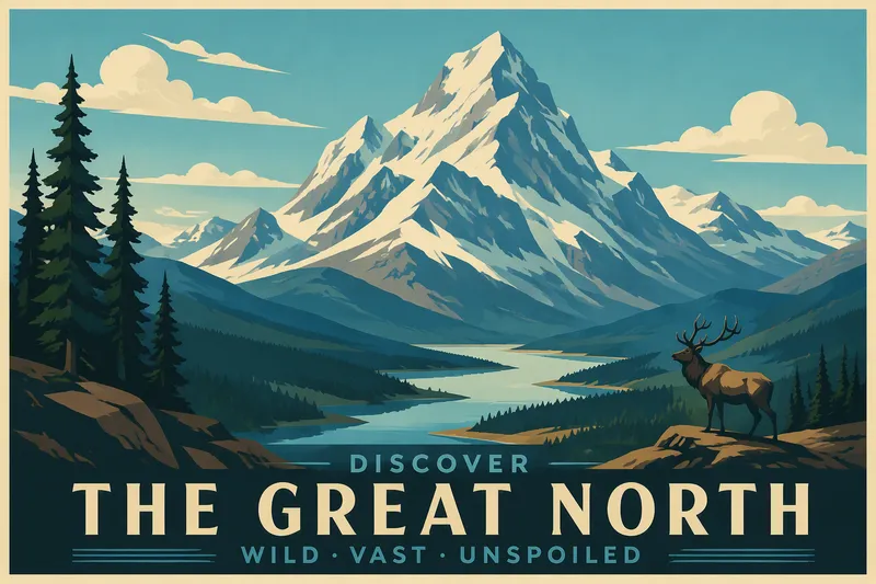 Denali-vuori ja ympäröivä laaja erämaa Denali-vuori ja ympäröivä laaja erämaa