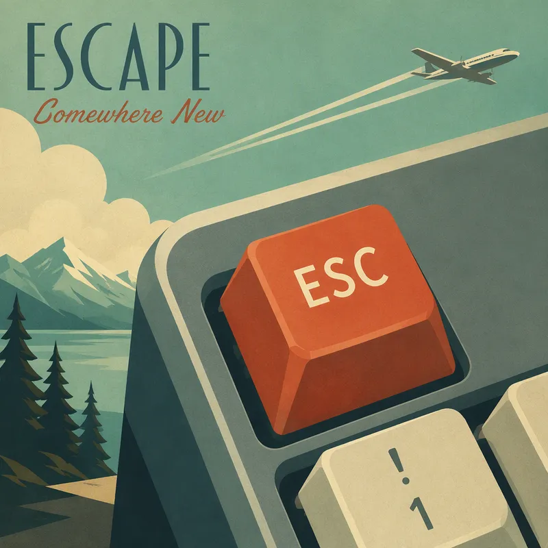 Mekaanisen näppäimistön Esc-näppäin
